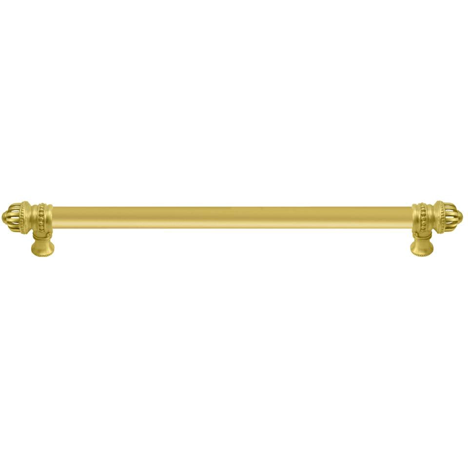 Carpe Diem Hardware - Cricket Cage 22'' O.C. Approx w/ 5/8'' Smooth Center Long Pull Small Finial - Antique Brass