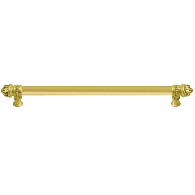 Carpe Diem Hardware - Cricket Cage 22'' O.C. Approx w/ 5/8'' Smooth Center Long Pull Small Finial - Antique Brass