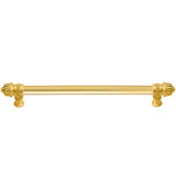 Carpe Diem Hardware - Cricket Cage 22'' O.C. (Approximately) With 5/8'' Smooth Center Long Pull Large Finial In Gilded Mercury. - Gilded Mercury