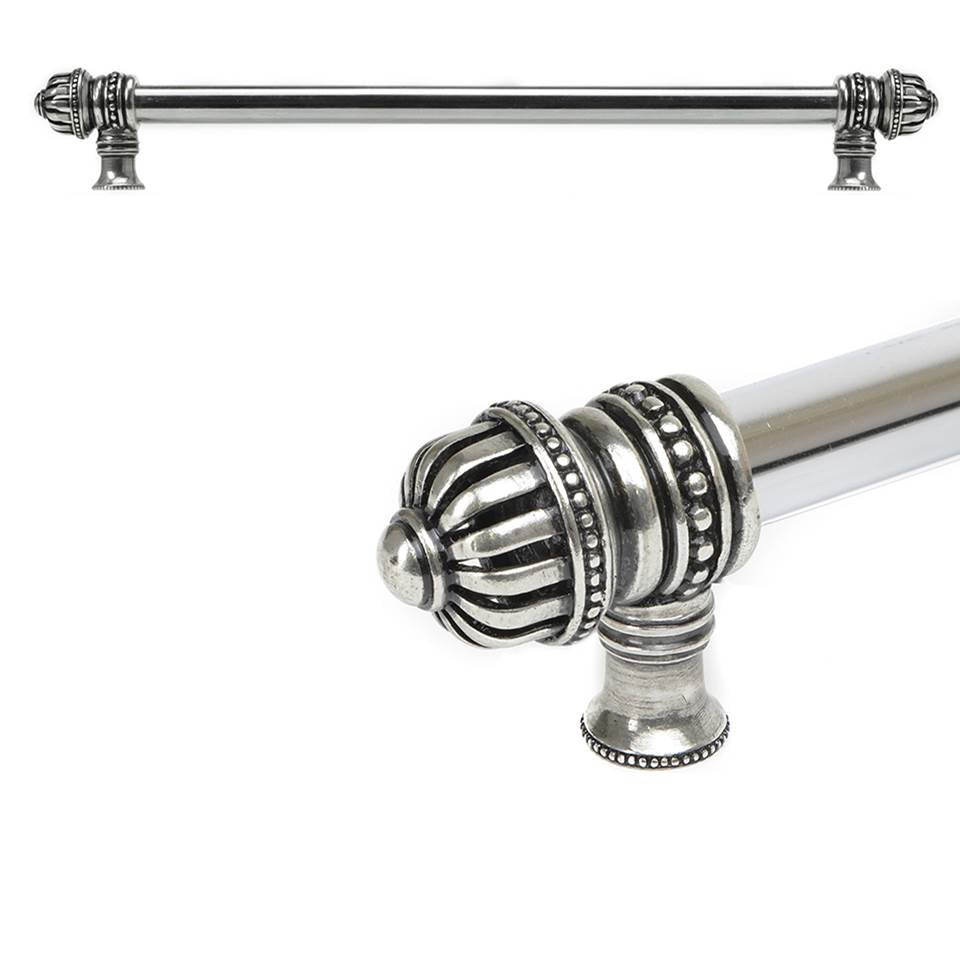 Carpe Diem Hardware - Cricket Cage 22'' O.C. (Approximately) With 5/8'' Smooth Center Long Pull Large Finial In Chalice. - Chalice