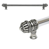 Carpe Diem Hardware - Cricket Cage 22'' O.C. (Approximately) With 5/8'' Smooth Center Long Pull Large Finial In Chalice. - Chalice