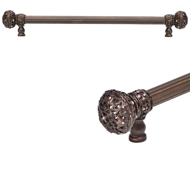 Carpe Diem Hardware - Oracle 24'' O.C. Approx Towel Bar w/ 5/8'' Reeded Center - Chalice
