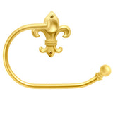 Carpe Diem Hardware - Charlemagne Swing Tissue Smooth Ring Right - Gilded Mercury