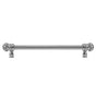 Carpe Diem Hardware - Juliane Grace 9'' O.C. Approx w/ 5/8'' Reeded Center Long Pull Small Finial w/ 52 Swarovski Crystals - Soft Gold