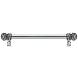 Carpe Diem Hardware - Juliane Grace 12'' O.C. Approx w/ 5/8'' Smooth Center Long Pull Small Finial w/ 52 Swarovski Crystals - Chalice