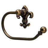Carpe Diem Hardware - Charlemagne Swing Tissue Reeded Ring Right - Antique Brass