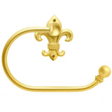 Carpe Diem Hardware - Charlemagne Swing Tissue Reeded Ring Right - Gilded Mercury