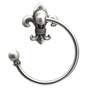 Carpe Diem Hardware - Charlemagne Swing Towel Smooth Ring Left - Soft Gold