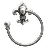 Carpe Diem Hardware - Charlemagne Swing Towel Reeded Ring Left - Chalice