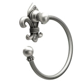 Charlemagne Swing Towel Reeded Ring Left