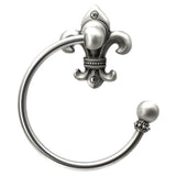 Carpe Diem Hardware - Charlemagne Swing Towel Smooth Ring Right - Soft Gold