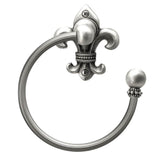 Carpe Diem Hardware - Charlemagne Swing Towel Reeded Ring Right - Chalice