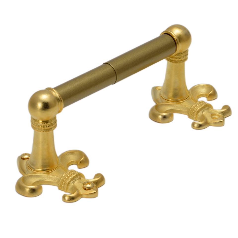 Carpe Diem Hardware - Charlemagne Tissue Post - Gilded Mercury
