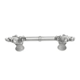 Carpe Diem Hardware - Charlemagne Classic 3'' O.C. Pull w/ Small Fleur De Lys On Ends - Platinum