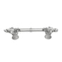 Carpe Diem Hardware - Charlemagne Classic 3'' O.C. Pull w/ Small Fleur De Lys On Ends - Platinum