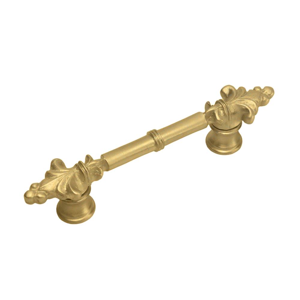 Charlemagne Classic 3'' O.C. Pull w/ Small Fleur De Lys On Ends