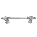 Carpe Diem Hardware - Charlemagne Classic 4'' O.C. Pull w/ Small Fleur De Lys On Ends - Chrysalis