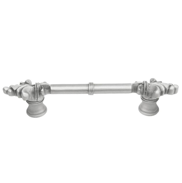 Carpe Diem Hardware - Charlemagne Classic 4'' O.C. Pull w/ Small Fleur De Lys On Ends - Chrysalis