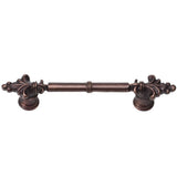 Charlemagne Classic 4'' O.C. Pull w/ Small Fleur De Lys On Ends