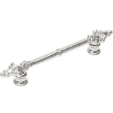 Charlemagne Classic 4'' O.C. Pull w/ Small Fleur De Lys On Ends