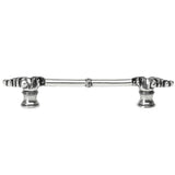 Charlemagne Classic 4'' O.C. Pull w/ Small Fleur De Lys On Ends