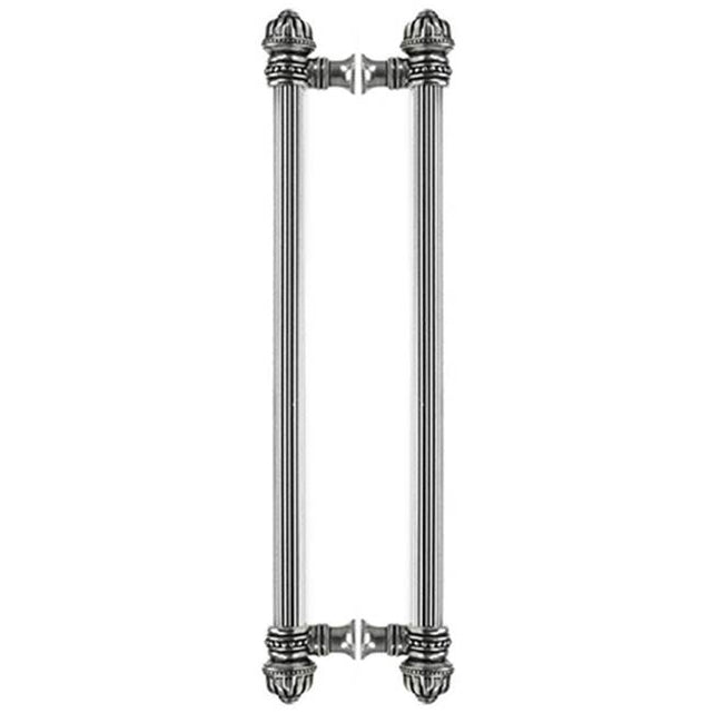 Carpe Diem Hardware - Cricket Cage Back To Back 6'' O.C. Approx w/ 5/8'' Smooth Center Long Pull Small Finial - Chalice