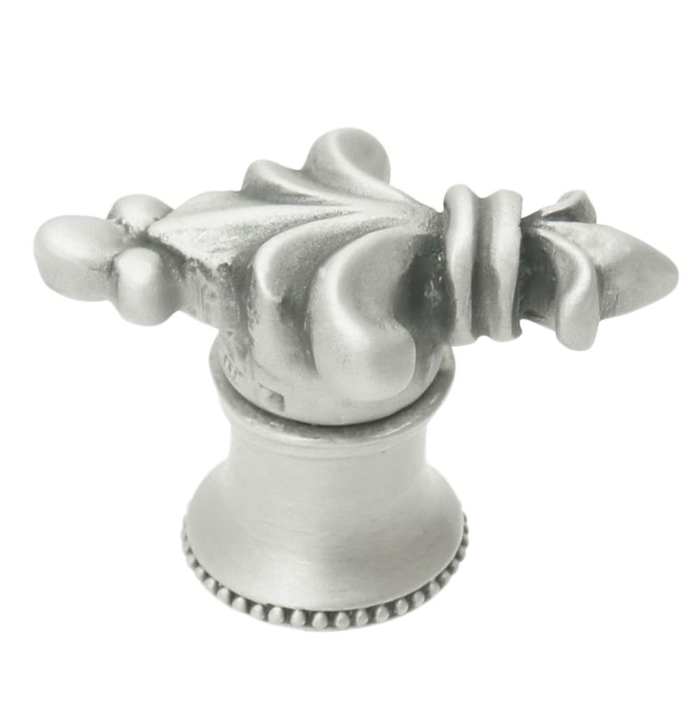 Carpe Diem Hardware - Charlemagne Classic Large Knob In Satin. - Satin