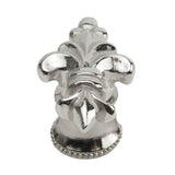 Carpe Diem Hardware - Charlemagne Classic Large Knob In Platinum. - Platinum