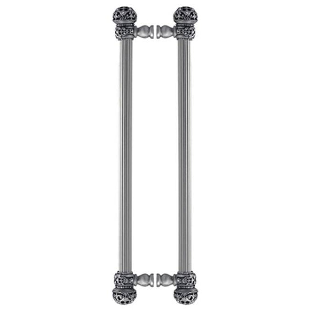 Carpe Diem Hardware - Juliane Grace Back To Back 18'' O.C Approx w/ 5/8'' Smooth Center Long Pull Small Finial w/ Swarovski Crystals - Chalice