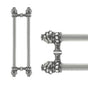 Carpe Diem Hardware - Cache Back To Back 12'' O.C. Approx w/ 5/8'' Smooth Center Long Pull w/ Swarovski Crystals - Chalice