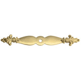 Carpe Diem Hardware - Charlemagne Large Escutcheon In Soft Gold. - Soft Gold