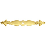 Carpe Diem Hardware - Charlemagne Large Escutcheon In Gilded Mercury. - Gilded Mercury