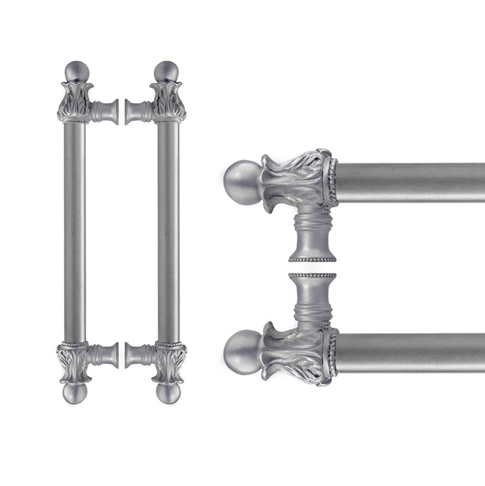 Carpe Diem Hardware - Acanthus Back To Back 6'' O.C. {Approx.} w/ 5/8'' Smooth Center Long Pull Romanesque Style - Chalice