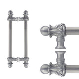 Carpe Diem Hardware - Acanthus Back To Back 6'' O.C. {Approx.} w/ 5/8'' Reeded Center Long Pull Romanesque Style - Chalice