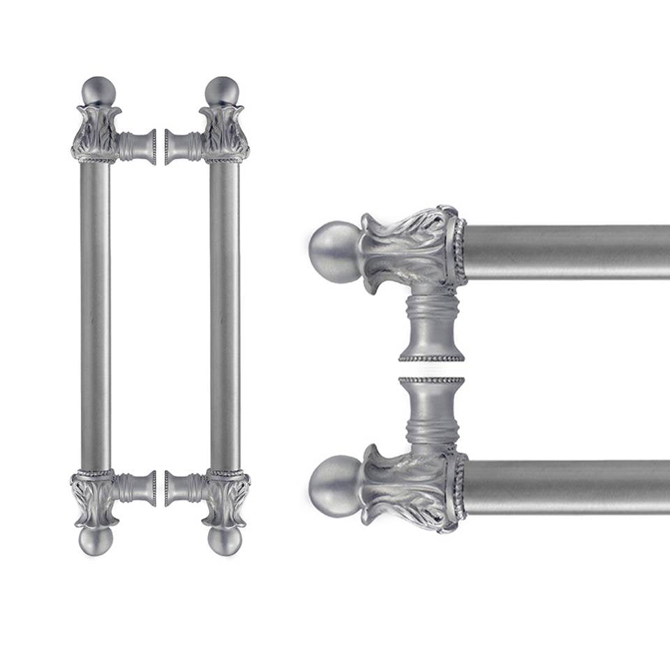 Carpe Diem Hardware - Acanthus Back To Back 9'' O.C. {Approx.} w/ 5/8'' Smooth Center Long Pull Romanesque Style - Chalice