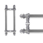 Carpe Diem Hardware - Acanthus Back To Back 9'' O.C. {Approx.} w/ 5/8'' Smooth Center Long Pull Romanesque Style - Chalice