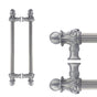 Carpe Diem Hardware - Acanthus Back To Back 9'' O.C. {Approx.} w/ 5/8'' Reeded Center Long Pull Romanesque Style - Chalice