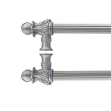 Acanthus Back To Back 12'' O.C. {Approx.} w/ 5/8'' Reeded Center Long Pull Romanesque Style