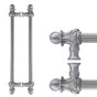 Carpe Diem Hardware - Acanthus Back To Back 18'' O.C. {Approx.} w/ 5/8'' Reeded Center Long Pull Romanesque Style - Chalice