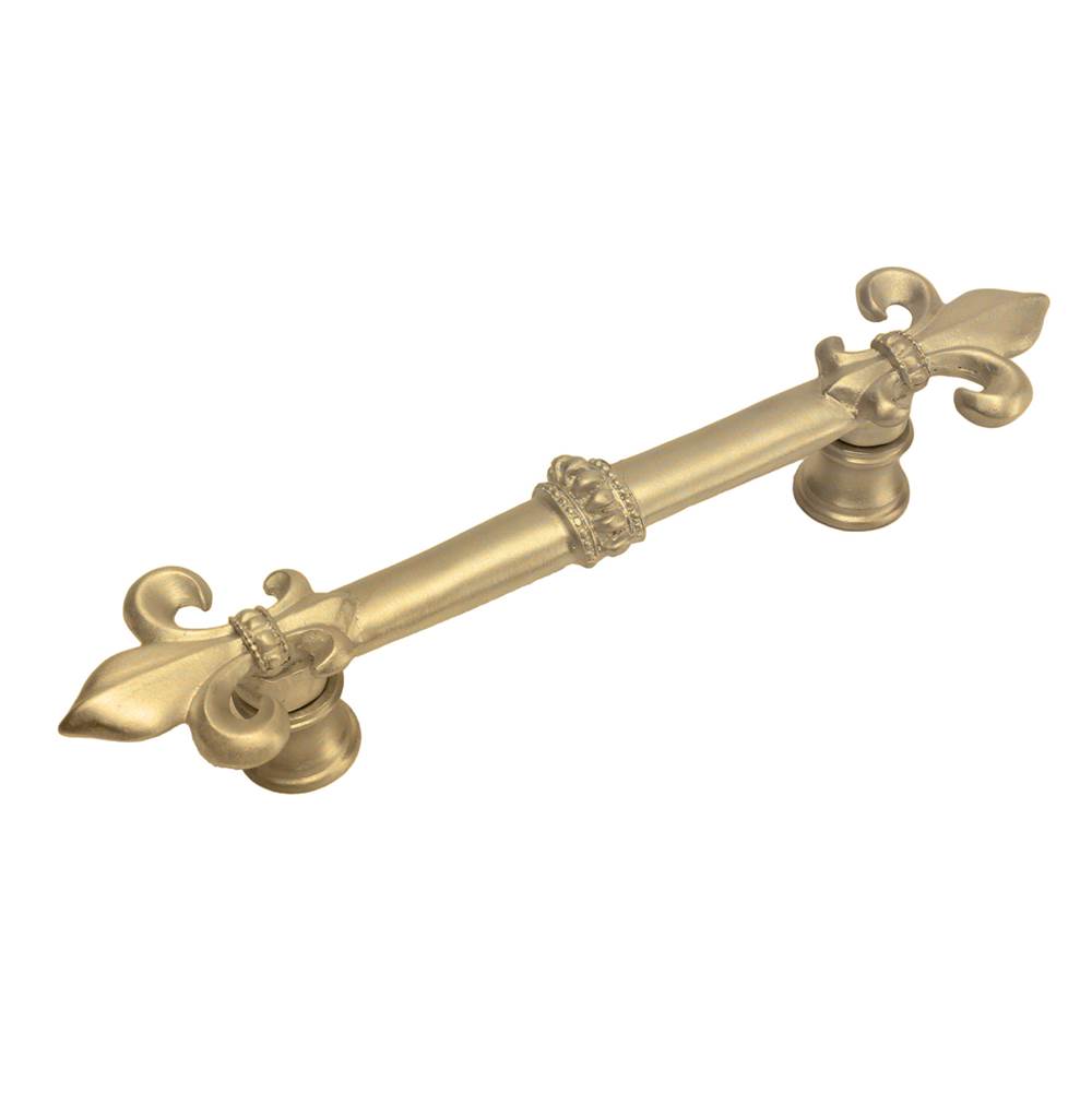 Charlemagne 3'' O.C. Pull w/ Large Fleur De Lys