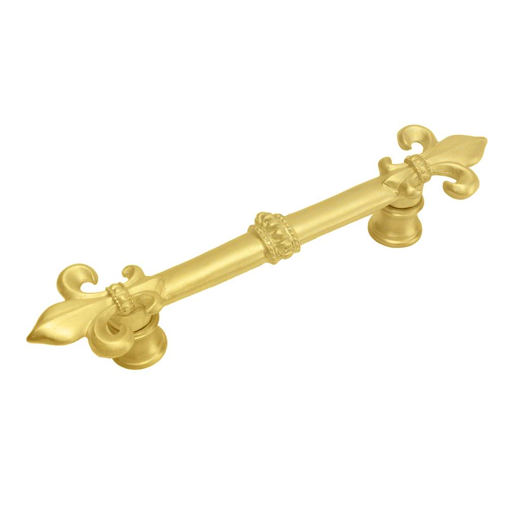 Charlemagne 3'' O.C. Pull w/ Large Fleur De Lys