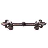 Charlemagne 4'' O.C. Pull w/ Large Fleur De Lys