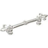 Charlemagne 4'' O.C. Pull w/ Large Fleur De Lys