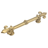 Charlemagne 4'' O.C. Pull w/ Large Fleur De Lys