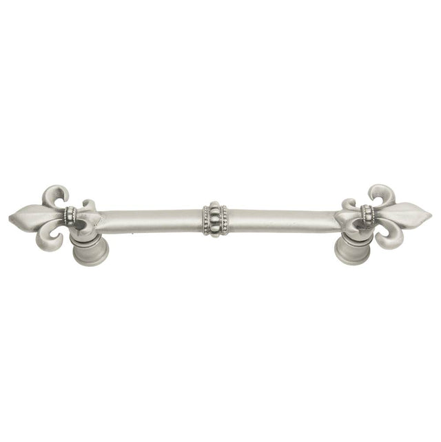 Carpe Diem Hardware - Charlemagne 5'' O.C. Pull w/ Large Fleur De Lys - Chrysalis