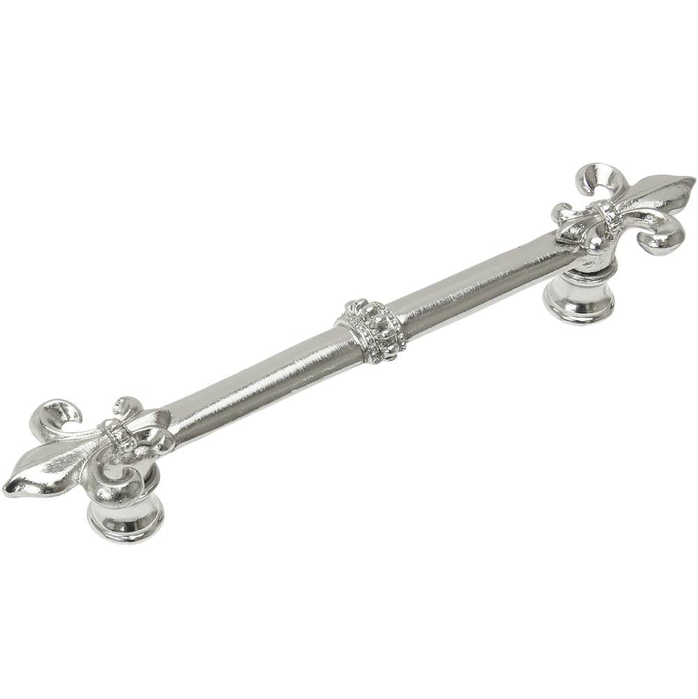 Charlemagne 5'' O.C. Pull w/ Large Fleur De Lys