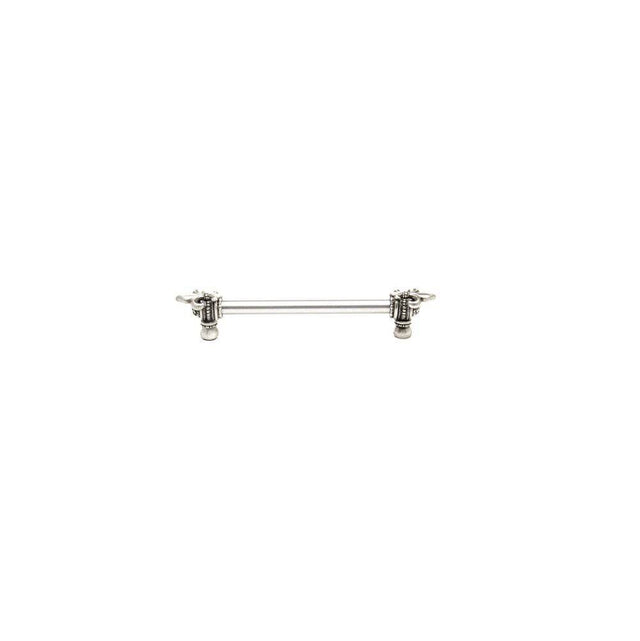 Carpe Diem Hardware - Charlemagne 6'' O.C. Approx w/ 1/2'' Smooth Center Long Pull w/ Large Fleur De Lys - Chalice