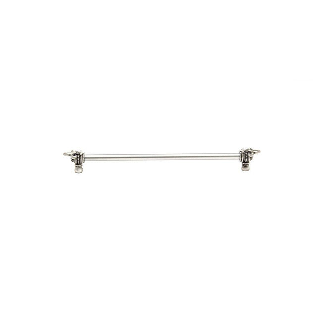 Carpe Diem Hardware - Charlemagne 12'' O.C. Approx w/ 1/2'' Smooth Center Long Pull w/ Large Fleur De Lys - Chalice