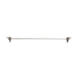Carpe Diem Hardware - Charlemagne 18'' O.C. Approx w/ 1/2'' Smooth Center Long Pull w/ Large Fleur De Lys - Chalice