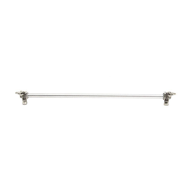 Carpe Diem Hardware - Charlemagne 22'' O.C. Approx w/ 1/2'' Smooth Center Long Pull w/ Large Fleur De Lys - Chalice
